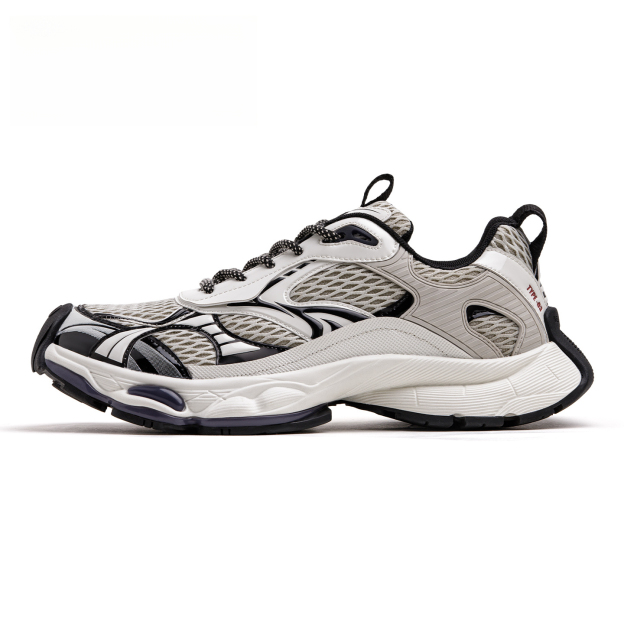 曼哈頓老爹鞋男2025秋季新款厚底網面增高白色軟底運動休閒鞋