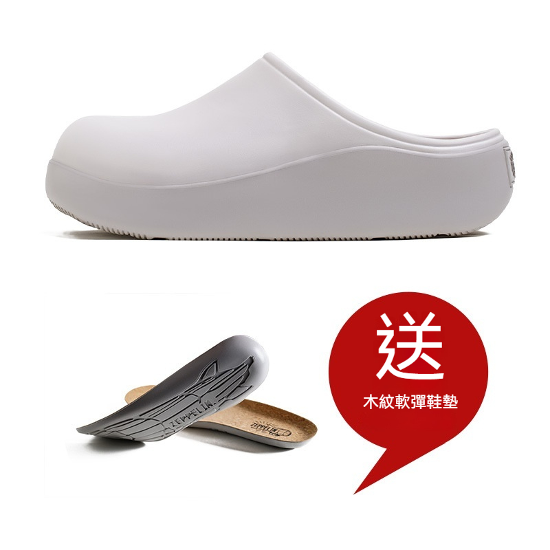 洞洞鞋男夏2025新款厚底廚師鞋涉水半包頭拖鞋戶外穿沙灘涼拖