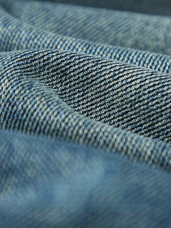 高街設計感水洗刺繡彈力牛仔褲男長褲微闊直筒透氣休閒褲秋季