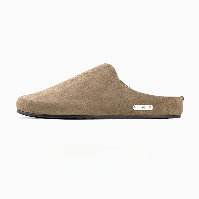 MRA銀標勃肯穆勒拖鞋男鞋外穿通勤cleanfit包頭懶人一脚蹬半拖鞋