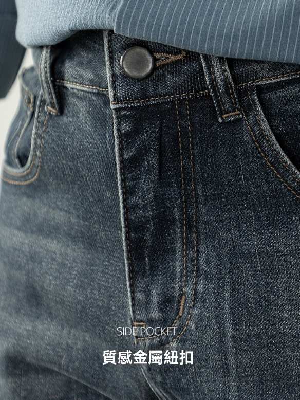高街復古風 | 水洗做舊微闊牛仔褲男長褲2025秋冬直筒黑色休閒褲