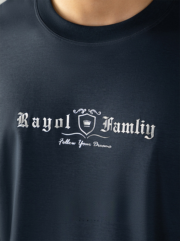 頂奢【液氨磨毛&慕斯絨感棉】男士100%純棉親膚柔滑秋冬長袖T恤衫