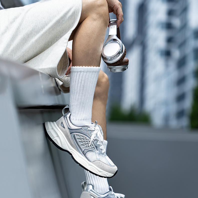 MRA太空系列慢跑老爹鞋男夏季透氣網面運動鞋復古增高厚底休閒鞋-Retro's Wear