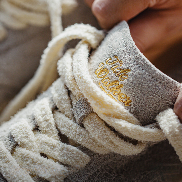 德訓鞋2025新款設計感小眾秋冬季百搭翻毛皮男鞋厚底增高板鞋