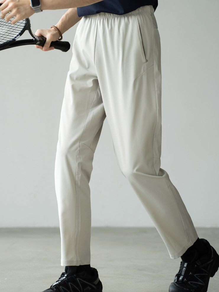 零感三防Teflon四面彈透氣休閒褲男士2025夏新款戶外涼感速乾長褲