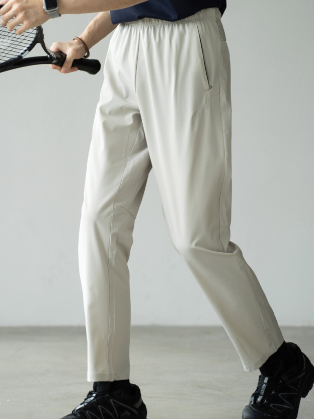 零感三防Teflon四面彈透氣休閒褲男士2025夏新款戶外涼感速乾長褲