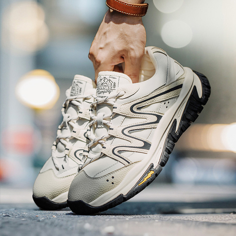 MRA戶外跑鞋男鞋2023秋季新款運動休閒跑步鞋登山徒步鞋復古潮鞋-Retro's Wear