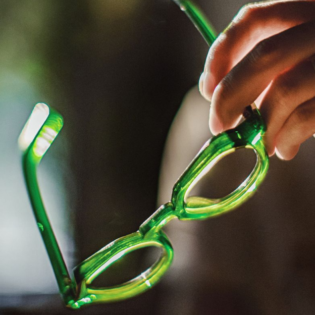 美式復古經典CrownPanto眼鏡日式圓框粗框皇冠板材鏡架男