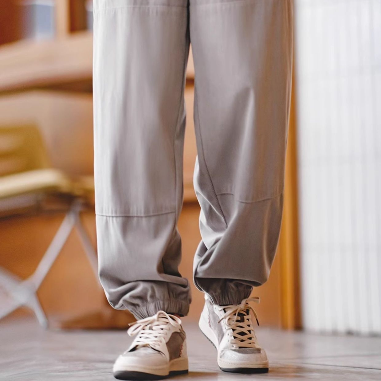 MRA笑臉刺繡板鞋男鞋2024新款小眾設計美式復古百搭運動休閒潮鞋-Retro's Wear