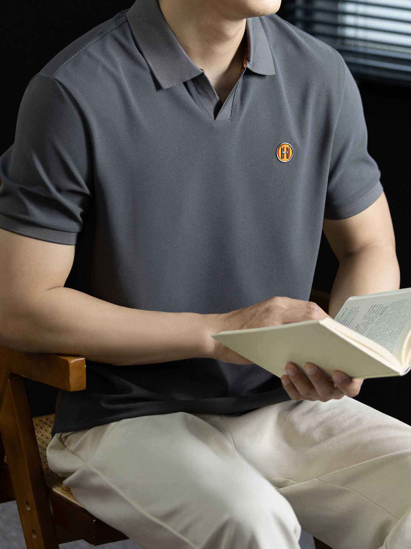 「立體刺繡」冰絲蜂窩透氣速幹男士POLO衫短袖抗菌商務鬆弛保羅衫