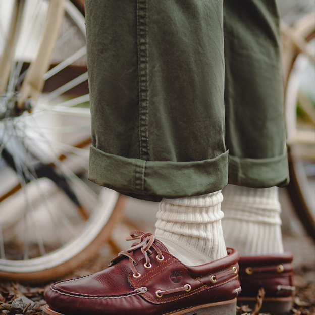 日系復古針織中筒襪子阿美咔嘰純棉粗針美式長襪男秋冬