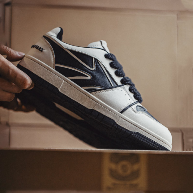 反轉熊貓黑白板鞋厚底百搭小白鞋透氣運動休閒低幫鞋子男-Retro's Wear