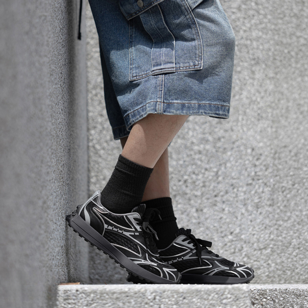 MRA機能慢跑鞋網面鞋男2025新款夏季透氣網鞋薄款運動休閒潮鞋子