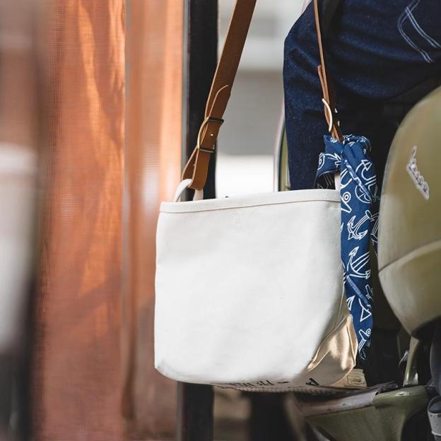 美式子母做舊印花工具包阿美咔嘰簡約斜挎包男-Retro's Wear