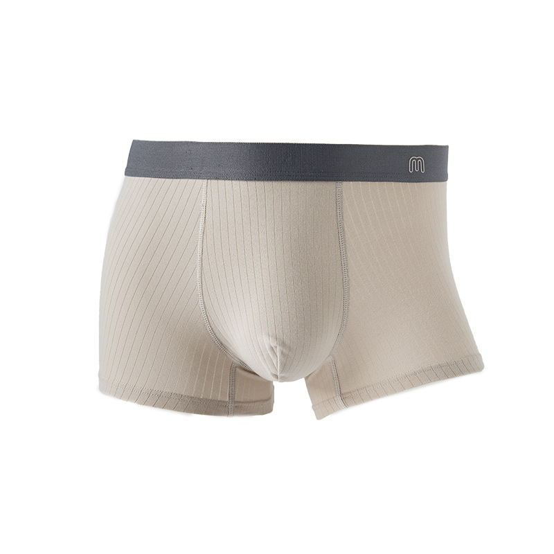 無痕透氣抗菌四角棉內褲大碼薄款運動短褲褲衩平角內褲男-Retro's Wear