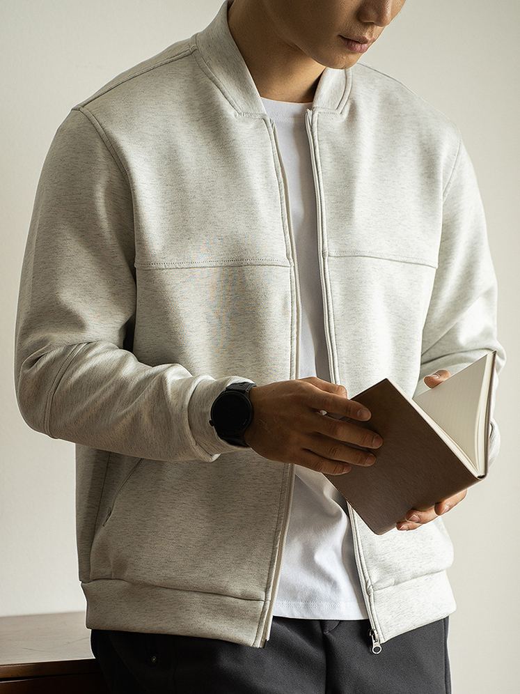 重磅日系棉棒球領寬鬆拉鍊外套男2025新款春運動戶外休閒夾克