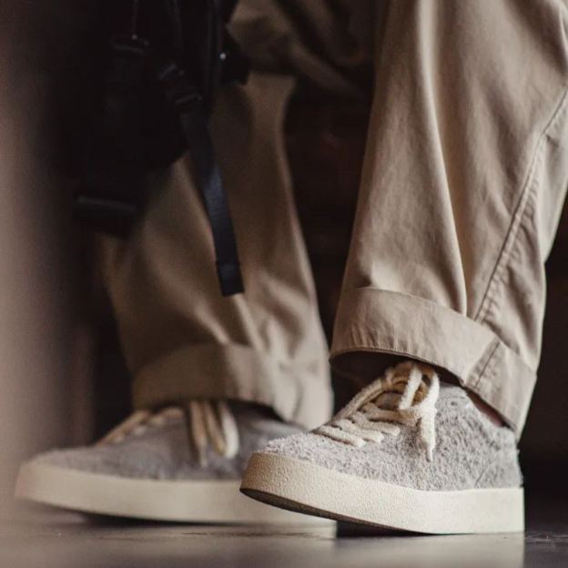 德訓鞋2025新款設計感小眾秋冬季百搭翻毛皮男鞋厚底增高板鞋