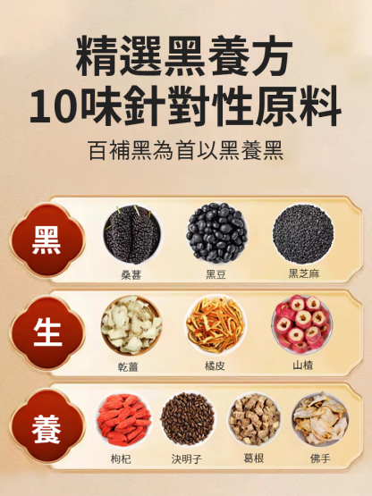 固養黑方湯🔥白髮別再染了