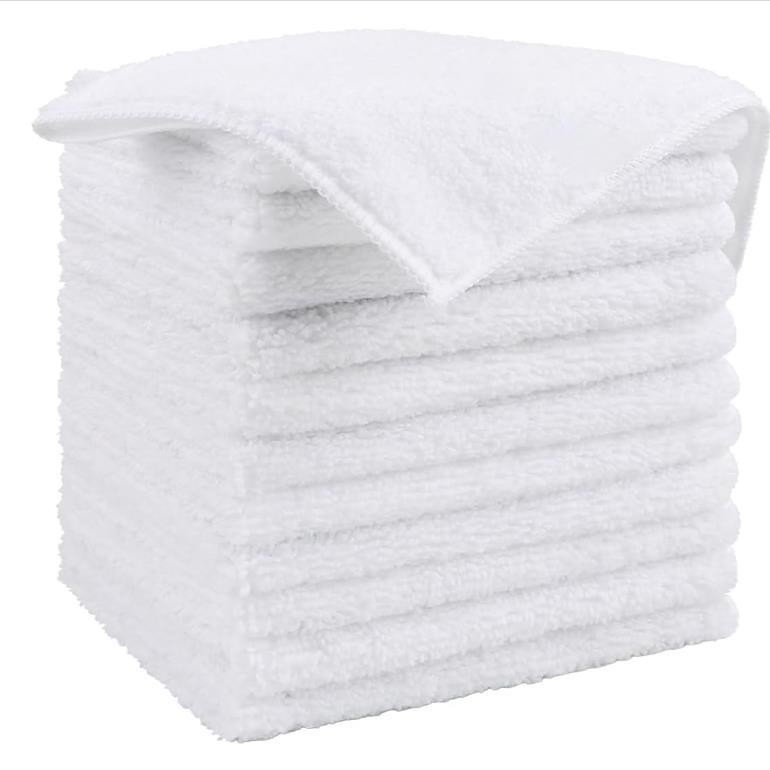 Microfiber cleaning cloth household cleaning towel thick absorbent scouring pad kitchen dishwashing cloth