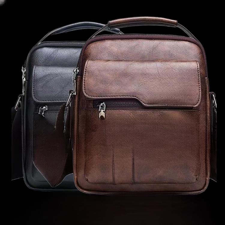 Top layer cowhide shoulder bag🔥Buy 1 get 1 free Soft, waterproof, durable. Stylish and versatile design.