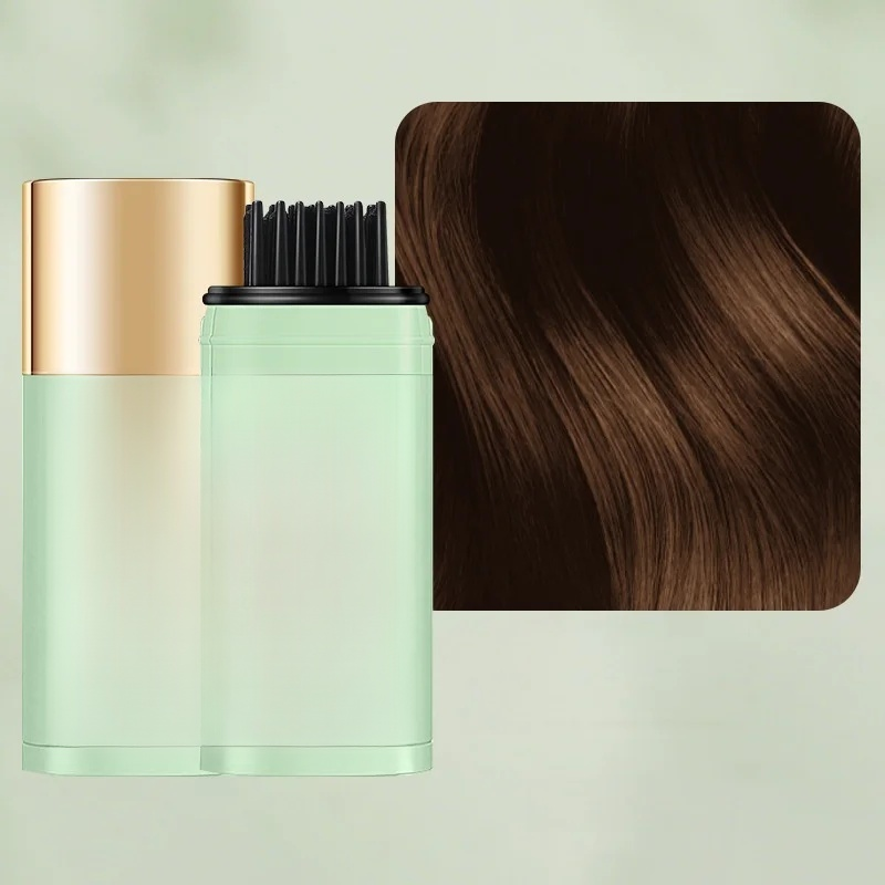 Gray hair color correction pen💕🍀 Just brush and go white hair at temples roots and partings disappears in seconds