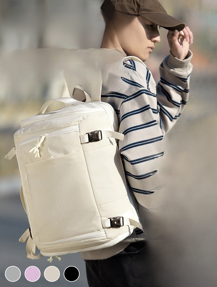 [Hold the whole world] Box-style large-capacity luggage backpack🍀 Expandable lightweight business travel backpack🔥80000 units sold