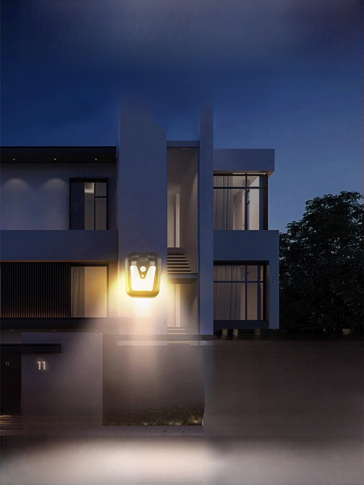 💕🍀 Lampu jepitan solar sensor pintar, menerangi malam anda secara automatik tanpa operasi manual.