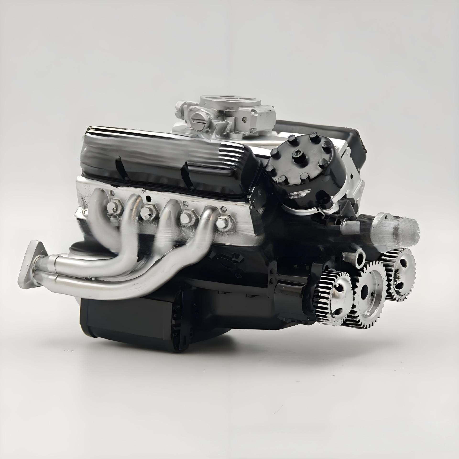 New V8 engine ornament🚗 This small-displacement V8 engine model is designed for true car enthusiasts