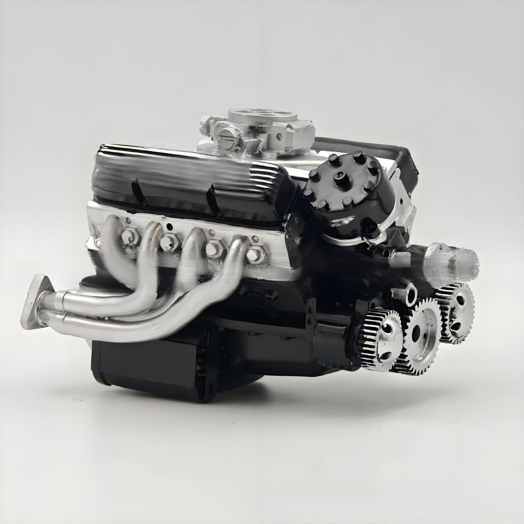 New V8 engine ornament🚗 This small-displacement V8 engine model is designed for true car enthusiasts