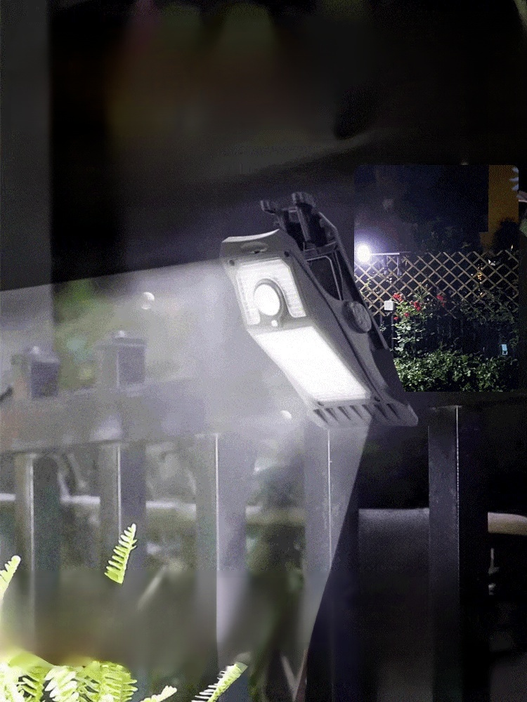 💕🍀 Lampu jepitan solar sensor pintar, menerangi malam anda secara automatik tanpa operasi manual.