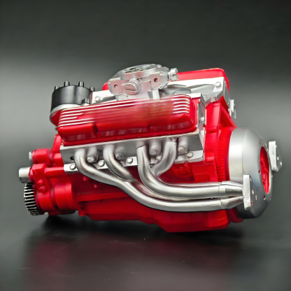 New V8 engine ornament🚗 This small-displacement V8 engine model is designed for true car enthusiasts