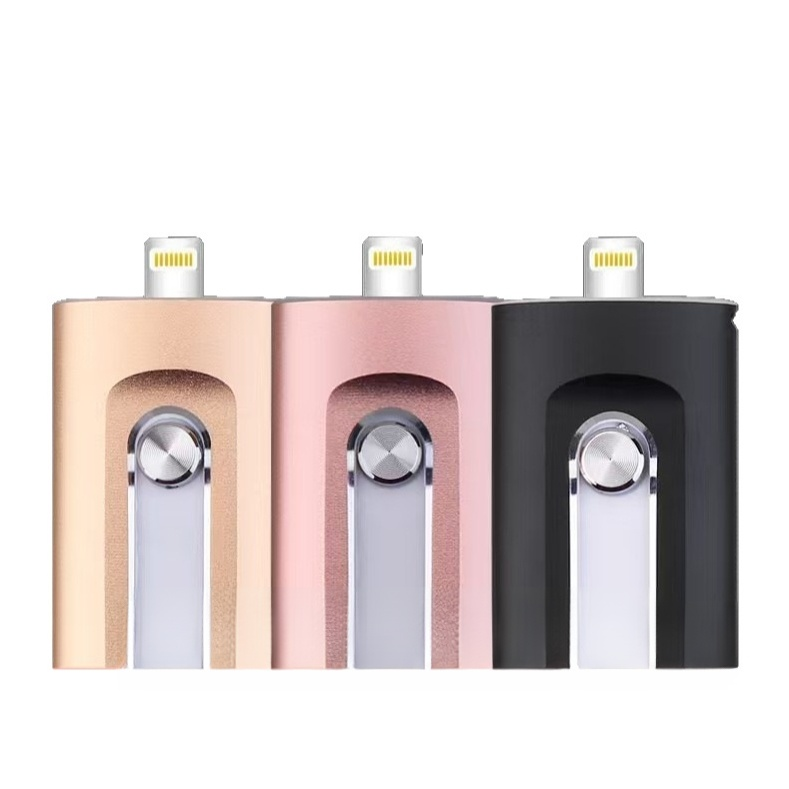 🌟 Ultimate 3-in-1 Flash Drive 🍀Dual-purpose 3-in-1 High-speed Flash Memory USB Drive has massive capacity and efficient transfer speeds.