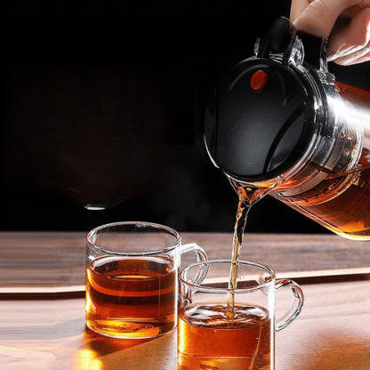 One-click filter tea set