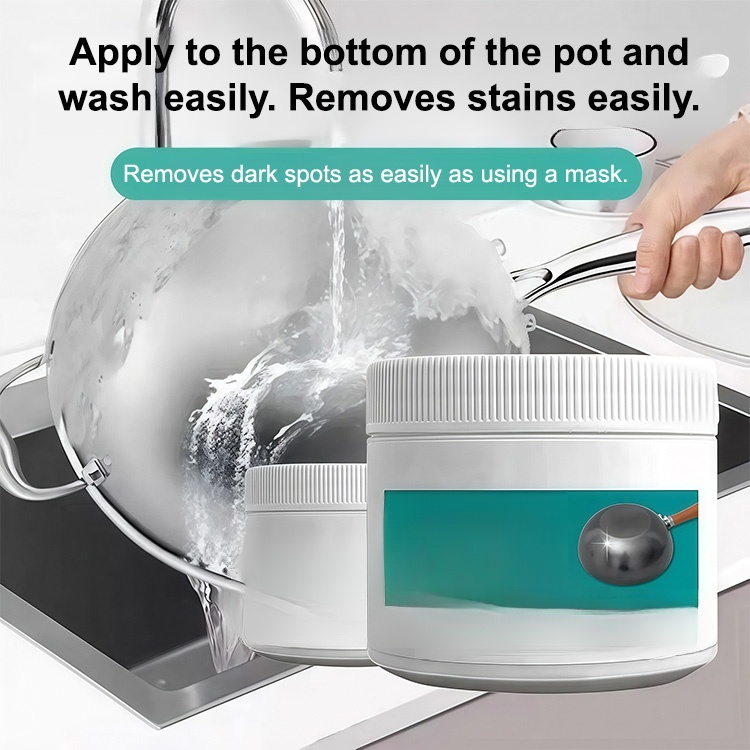 ✨ Effortless cleaning, just spray & wipe 🍳 Keep your cookware sparkling like new