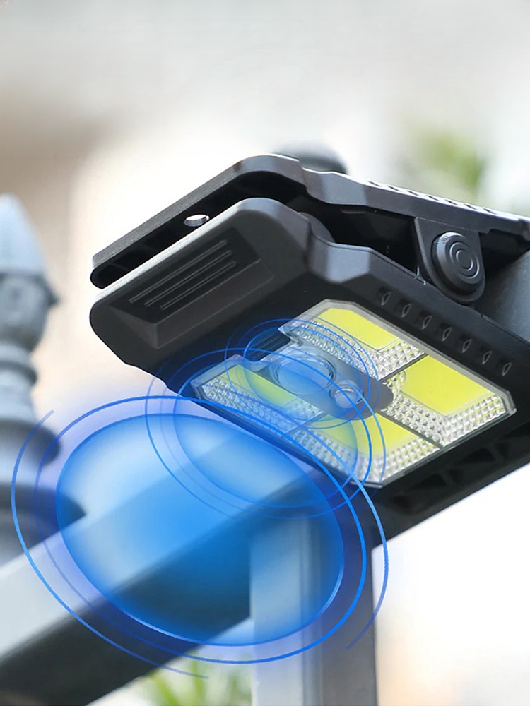 💕🍀 Lampu jepitan solar sensor pintar, menerangi malam anda secara automatik tanpa operasi manual.