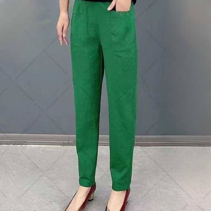 🔥Fashionable cotton and linen harem pants 💕🍀Soft and skin-friendly sweat-absorbent and breathable