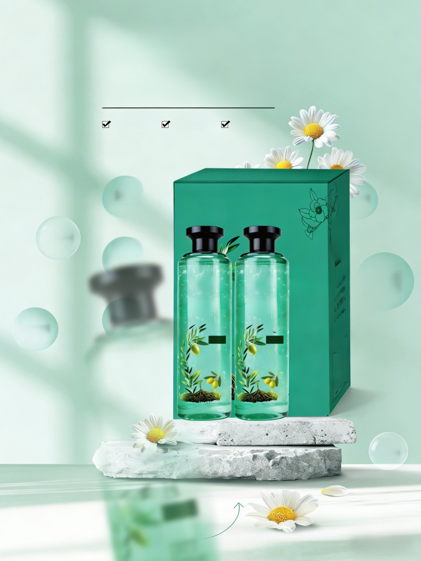 【Buy One Get One Free】Crystal Plant Extract Essential Oil Hair Dye