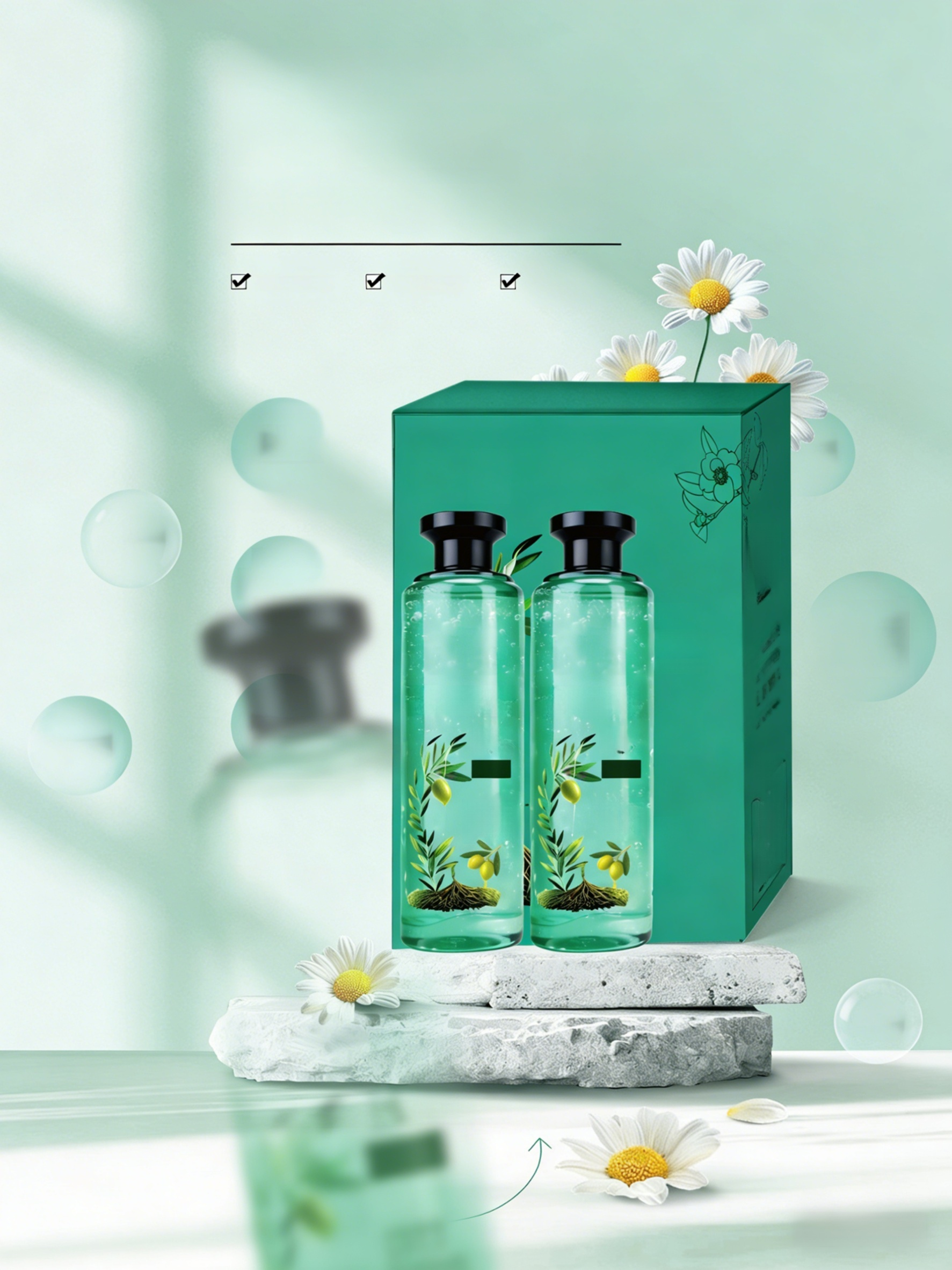 【Buy One Get One Free】Crystal Plant Extract Essential Oil Hair Dye