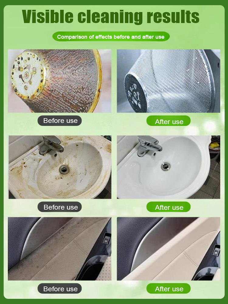 【Eliminate any stains】Multi-purpose cleaning milk