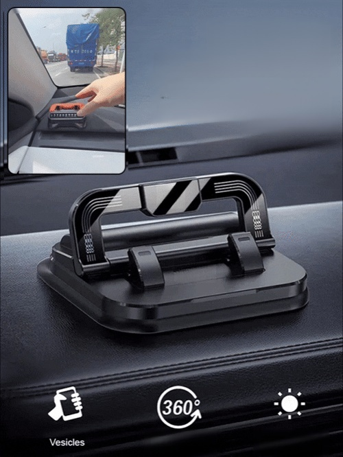 [Shake and won't fall off] Suction cup dashboard parking sign phone holder