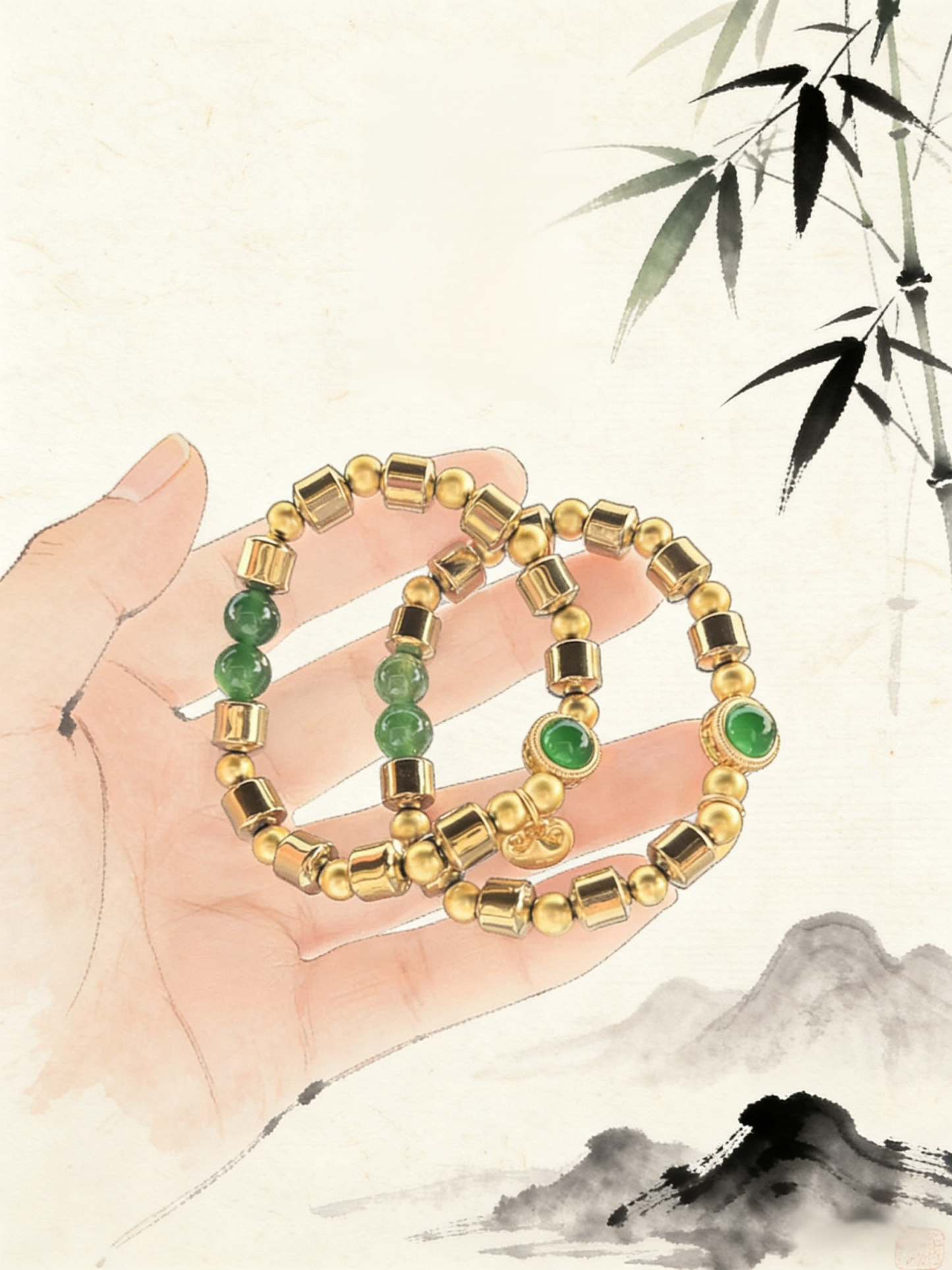 A versatile bracelet with a touch of understated luxury.