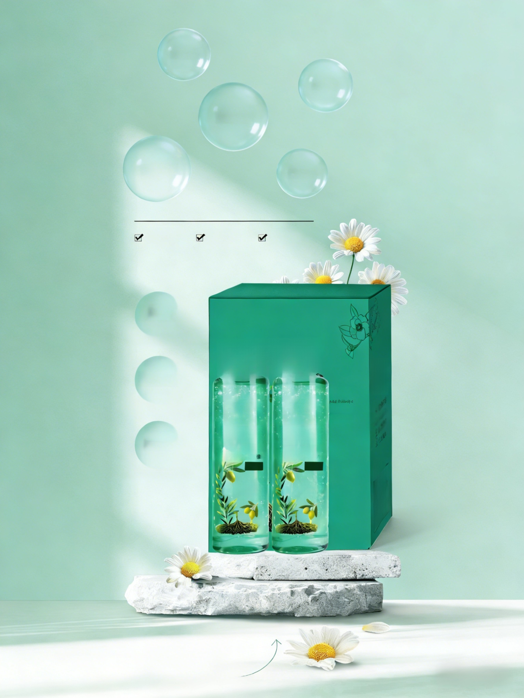 【Buy One Get One Free】Crystal Plant Extract Essential Oil Hair Dye