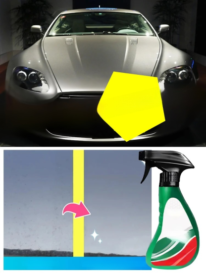 Automobile heavy oil film remover