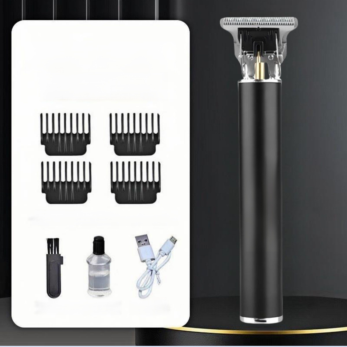 Electric oil head carving hair clipper