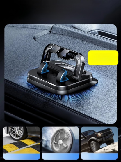 [Shake and won't fall off] Suction cup dashboard parking sign phone holder