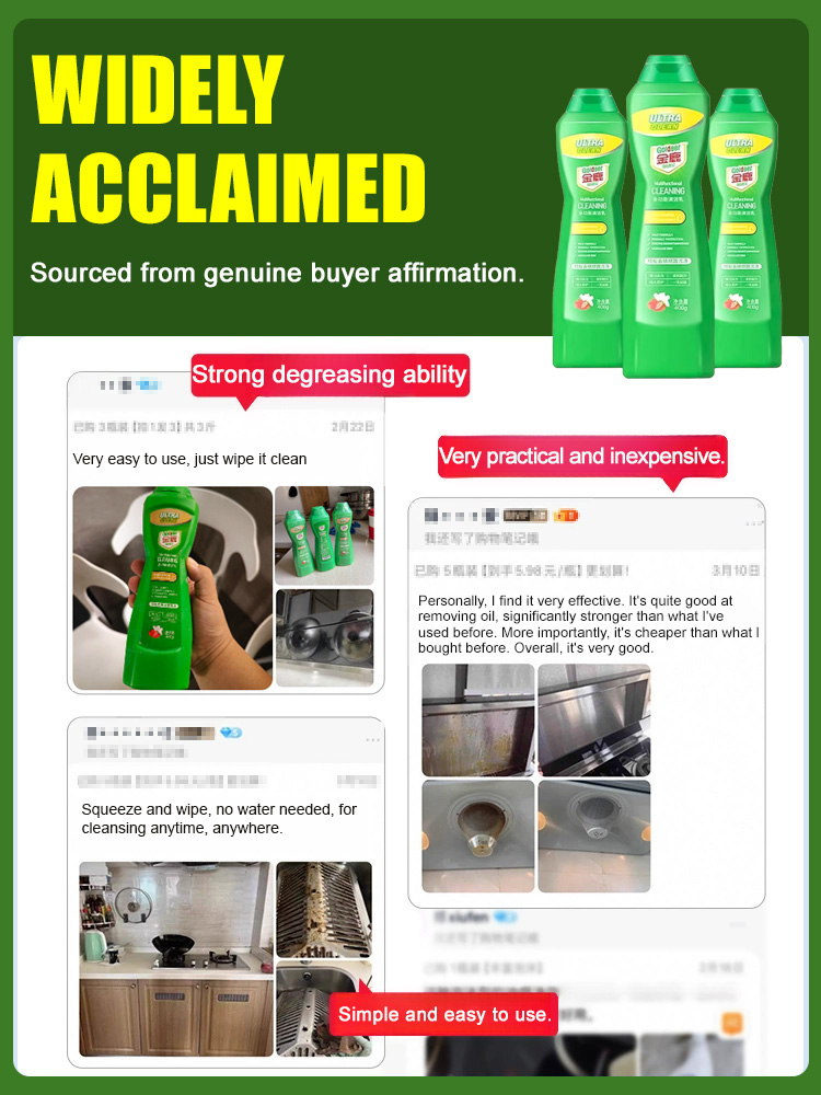 【Eliminate any stains】Multi-purpose cleaning milk