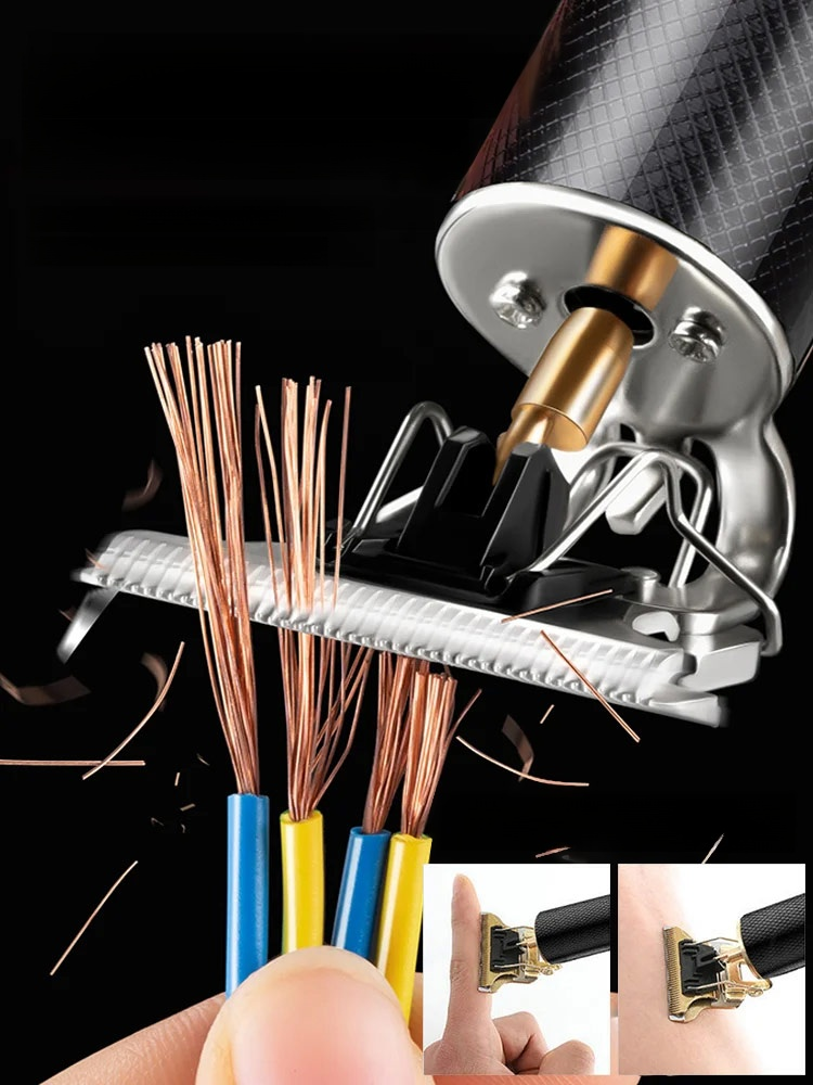 Electric oil head carving hair clipper