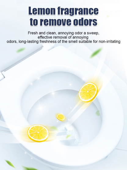 Powerful Stain Remover Toilet Bowl Cleaning Foam Tablets