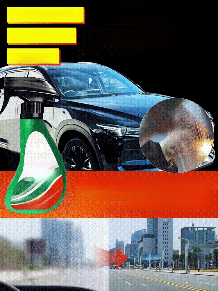 Automobile heavy oil film remover