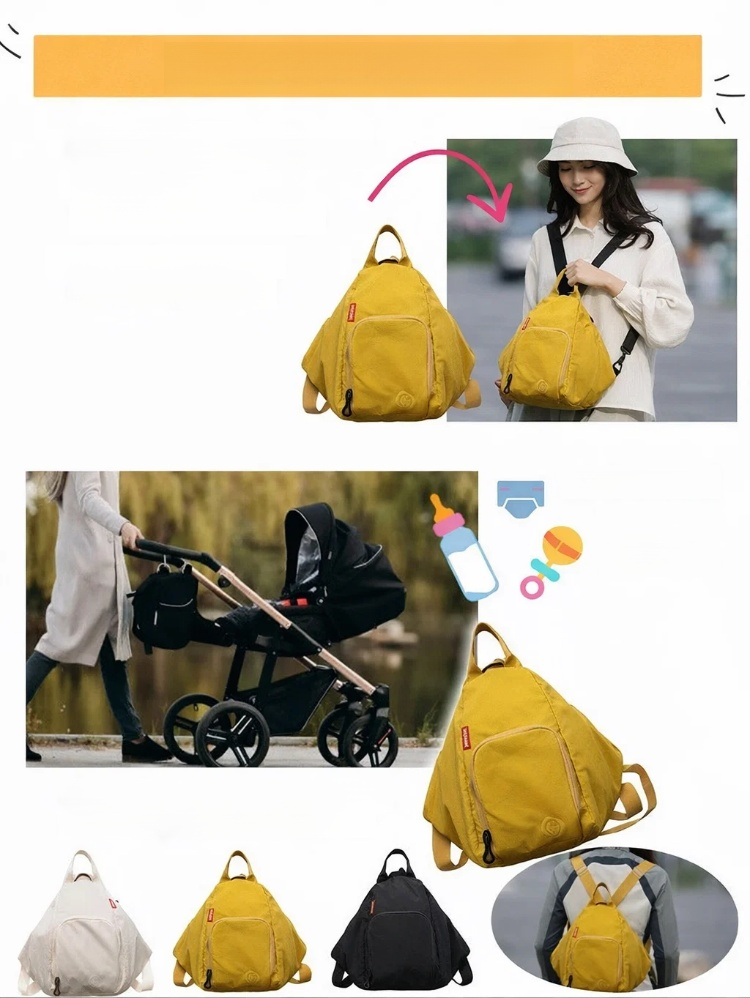 Multi-way Wear Ultra-light Large Capacity Backpack with Multiple Pockets